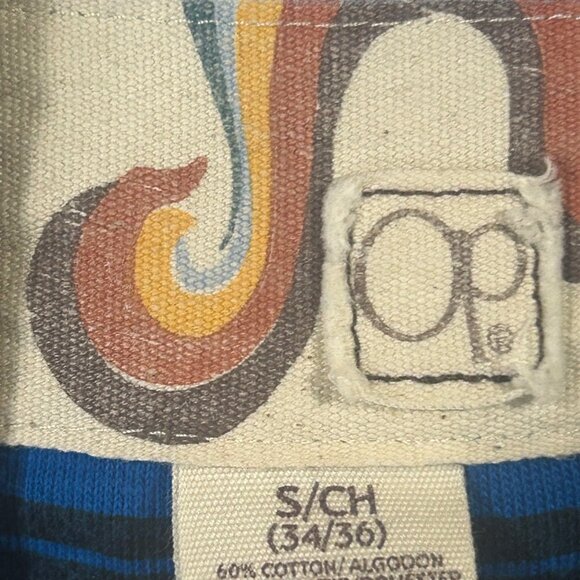 OP Ocean Pacific Hoodie Men's Size Small Full Zip Blue Striped Surf  GUC - Picture 9 of 13